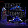 Новогодняя световая композиция арка "Теремок В5" 3,8 х 3,8 х 3