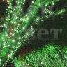 Гирлянда светодиодная для деревьев "Клип-лайт" 100м Зеленая. Нить белая