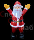 Акриловая световая фигура "Дед Мороз с поднятыми руками" 122 см
