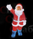 Светодиодная фигура Дед Мороз. Акриловый.