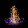 Световой фонтан Золотистый 2,5*3 м 1