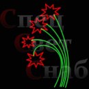 Световая консоль к 9 мая "Букет из звезд"