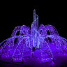 Светодиодный фонтан "Симфония" Фиолетовый Акция