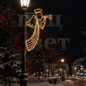 Светодиодная консоль Ангел 1,5 х 1,14 теплый белый